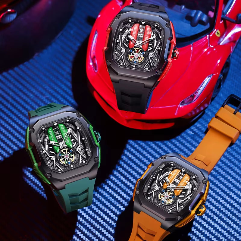Drop Shipping Super Luxury Man Watch Quartz Watches Waterproof Hot Style Watches for Man Super Car Watches
